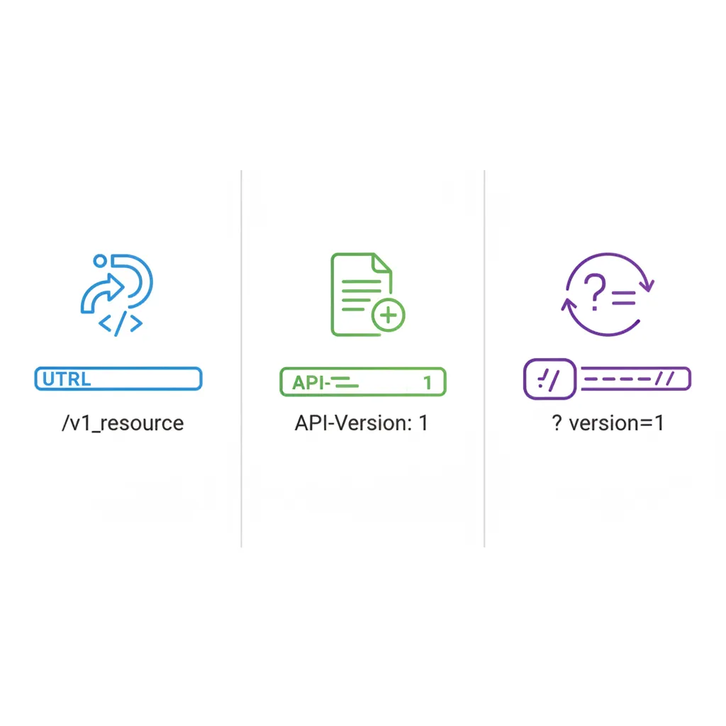 REST API versioning strategies comparison